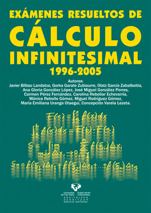 EXMENES RESUELTOS DE CLCULO INFINITESIMAL 1996-2005