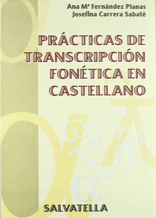 PRCTICAS DE TRANSCRIPCIN FONTICA EN CASTELLANO