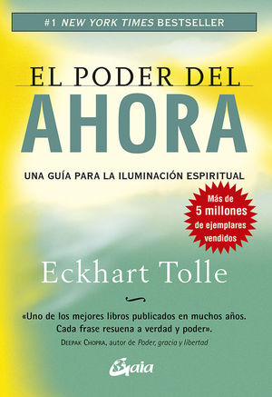 Resultado de imagen de El poder del ahora ECKHART TOLLE