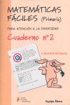 MATEM�TICAS F�CILES, 2 EDUCACI�N PRIMARIA