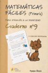 MATEM�TICAS F�CILES, 9 EDUCACI�N PRIMARIA