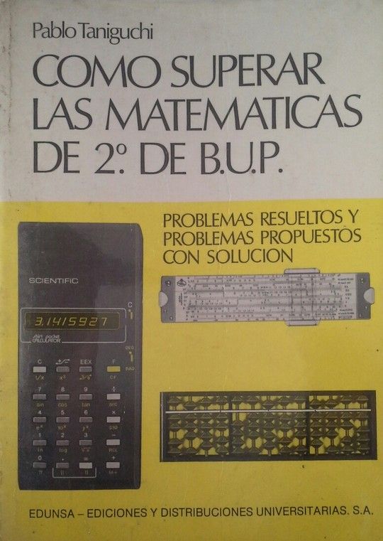 C�MO SUPERAR LAS MATEM�TICAS DE 2 DE BUP