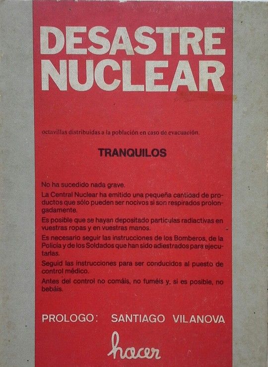 DESASTRE NUCLEAR, EL