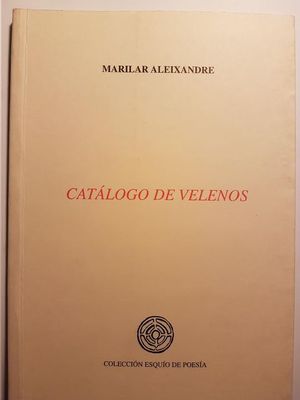 CATÁLOGO DE VELENOS