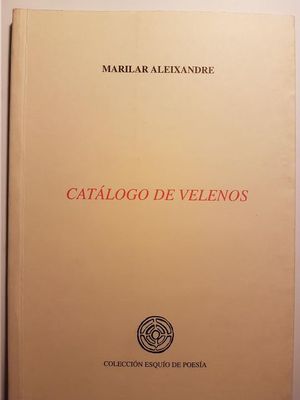 CATLOGO DE VELENOS