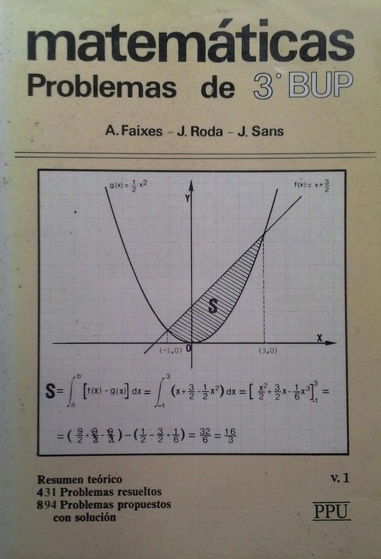 MATEMATICAS PROBLEMAS I 3 BUP