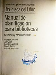 MANUAL DE PLANIFICACIN PARA BIBLIOTECAS