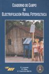 CUADERNO DE CAMPO DE ELECTRIFICACI�N RURAL FOTOVOLT�ICA