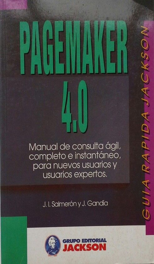 PAGEMAKER 4.0. GU�A R�PIDA JACKSON