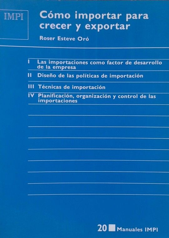 C�MO IMPORTAR PARA CRECER Y EXPORTAR