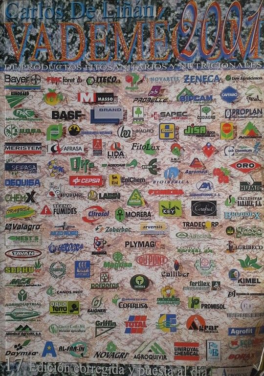 VADEMECUM 2001 E PRODUCTOS FITOSANITARIOS Y NUTRICIONALES