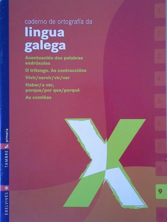 CADERNO 9 DE ORTOGRAFIA DA LINGUA GALEGA