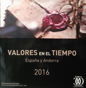 VALORES EN EL TIEMPO 2016