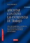 AFRONTAR CON �XITO LAS ENTREVISTAS DE TRABAJO
