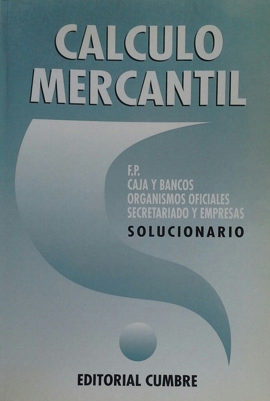 C�LCULO MERCANTIL