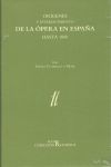 OR�GENES Y ESTABLECIMIENTO DE LA �PERA EN ESPA�A HASTA 1800