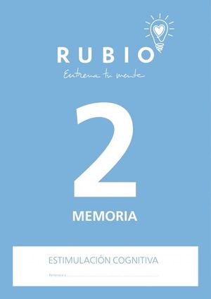 MEMORIA 2 ESTIMULACION COGNITIVA