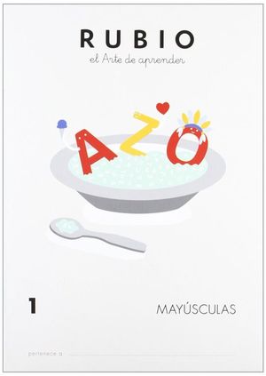 RUBIO, EL ARTE DE APRENDER, MAY�SCULAS, EDUCACI� INFANTIL. QUADERN 1