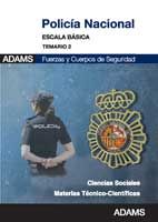 POLIC�A NACIONAL. TEMARIO 2