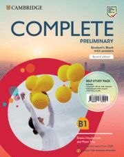 COMPLETE PRELIMINARY SECOND EDITION ENGLISH FOR SPANISH SPEAKERS. SELF-STUDY PAC