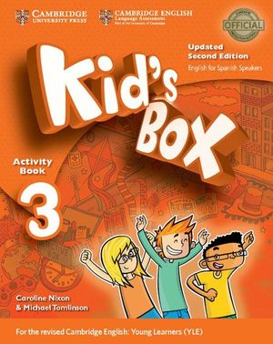 KID'S BOX LEVEL 3 ACTIVITY BOOK WITH CD ROM AND MY HOME BOOKLET UPDATED ENGLISH FOR SPANISH SPEAKERS