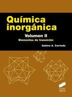 QU�MICA INORG�NICA. VOLUMEN II