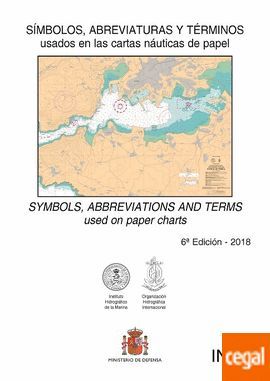 SMBOLOS, ABREVIATURAS Y TRMINOS USADOS EN LAS CARTAS NAUTICAS DE PAPEL