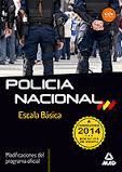 ESCALA B�SICA DE POLIC�A NACIONAL. MODIFICACIONES DEL PROGRAMA OFICIAL - CONVOCA