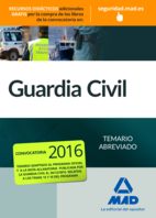 GUARDIA CIVIL. TEMARIO ABREVIADO