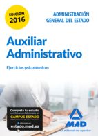 AUXILIAR ADMINISTRATIVO DE LA ADMINISTRACIN GENERAL DEL ESTADO. EJERCICIOS PSIC