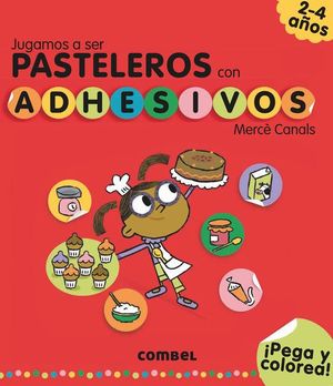 JUGAMOS A SER PASTELEROS CON ADHESIVOS (2-4 AOS)