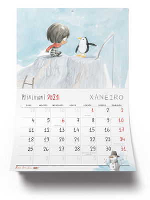 CALENDARIO MINIMONI E OS SEUS AMIGOS 2021