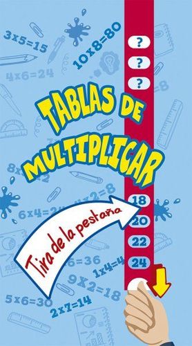 TABLAS DE MULTIPLICAR (TIRA DE LA PESTAA)