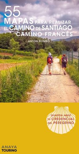 55 MAPAS PARA REALIZAR EL CAMINO DE SANTIAGO. CAMINO FRANCS