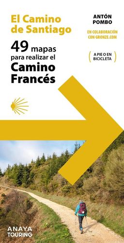 49 MAPAS PARA REALIZAR EL CAMINO DE SANTIAGO. CAMINO FRANCES