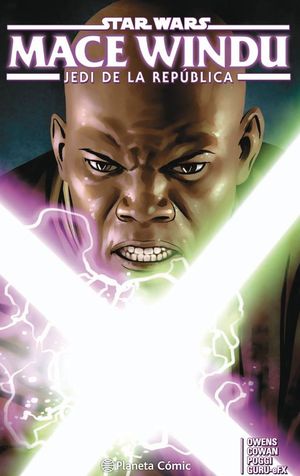 STAR WARS MACE WINDU. JEDI DE LA REPUBLICA