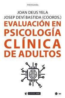 EVALUACIN EN PSICOLOGA CLNICA DE ADULTOS