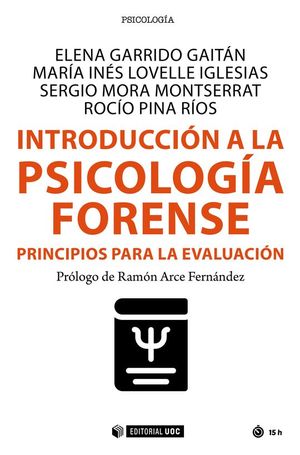 INTRODUCCION A LA PSICOLOGIA FORENSE