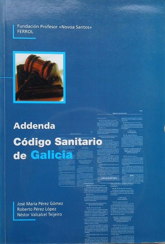 ADDENDA CDIGO SANITARIO DE GALICIA