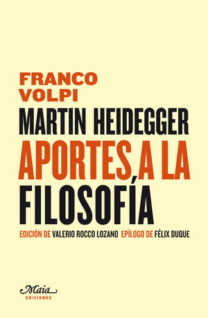MARTIN HEIDEGGER APORTES A LA FILOSOFIA