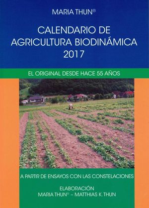 CALENDARIO DE AGRICULTURA BIODINMICA 2017