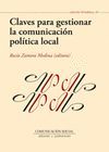 CLAVES PARA GESTIONAR LA COMUNICACI�N POL�TICA LOCAL