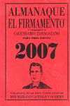 ALMANAQUE EL FIRMAMENTO, 2007