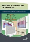 AN�LISIS Y EVALUACI�N DE BALANCES