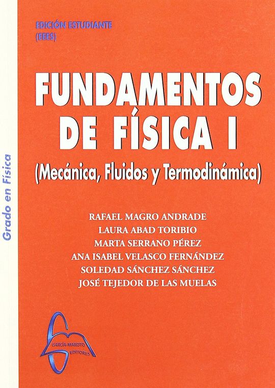 FUNDAMENTOS DE FISICA I. MECNICA FLUIDOS TERMODINAMICA