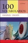 100 VOCABULARIOS ESPA�OL-INGL�S