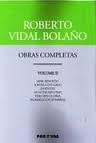 OBRAS COMPLETAS DE ROBERTO VIDAL BOLAO - VOLUMEN 2