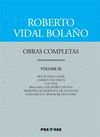 OBRAS COMPLETAS DE ROBERTO VIDAL BOLAO - VOLUMEN 3