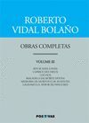 OBRAS COMPLETAS DE ROBERTO VIDAL BOLAO - VOLUMEN 3
