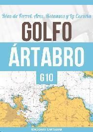 CARTA NUTICA G10. GOLFO RTABRO: RAS DE FERROL, ARES, BETANZOS Y LA CORUA